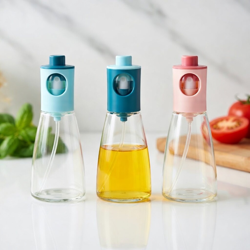 Vaporisateur d’huile alimentaire pour cuisson et assaisonnement (colleur aléatoire)