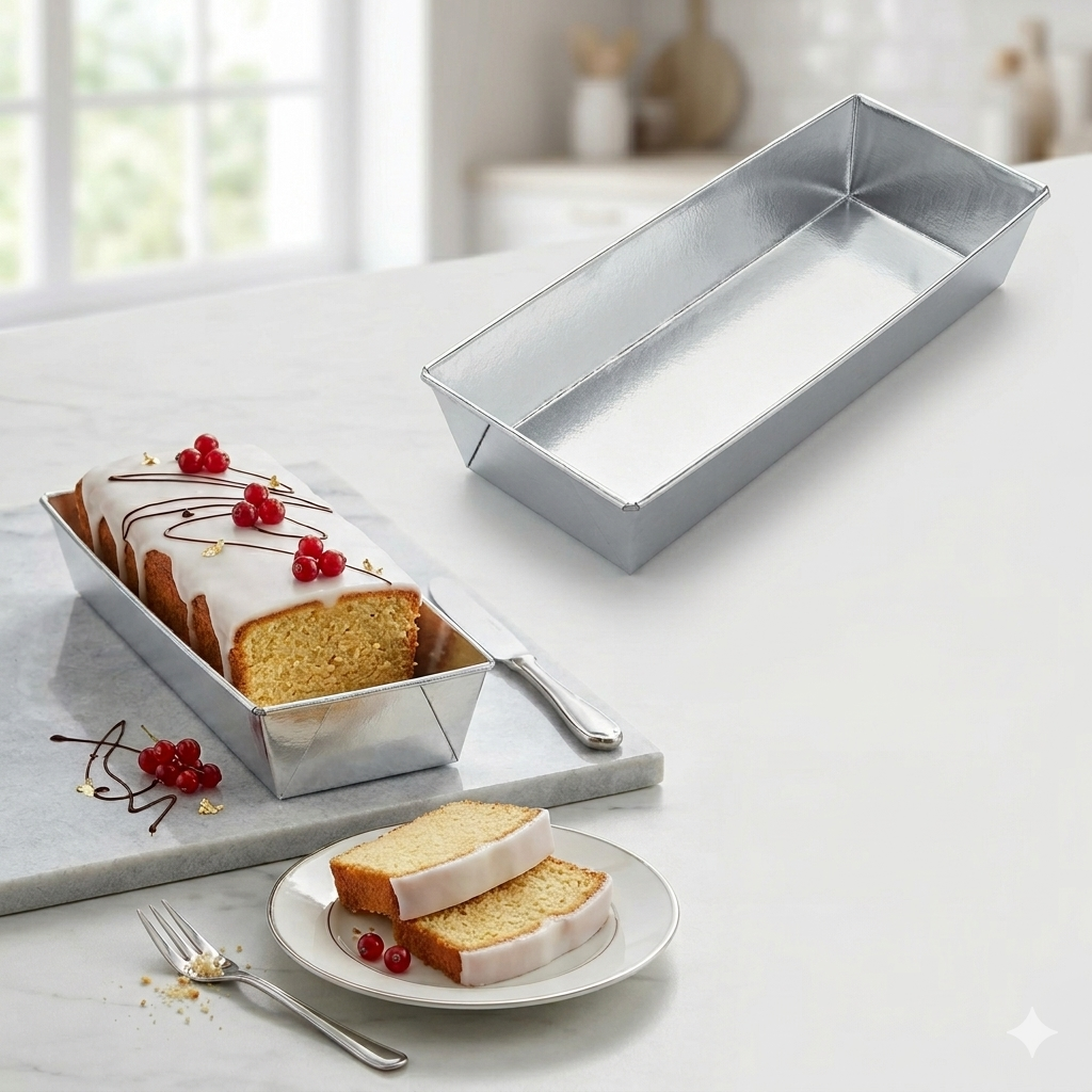 Moule rectangulaire polyvalent pour gâteaux, brioches et pains faits maison
