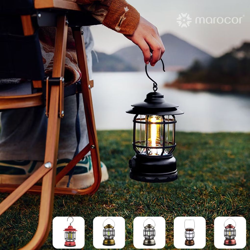Lanterne LED étanche, éclairage pour le Camping et la randonnée