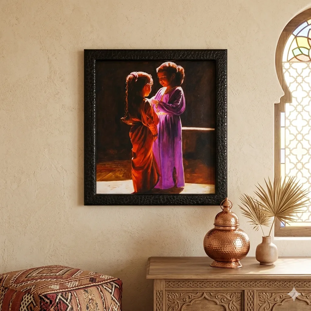 Tableau décoratif encadré luxe – touche d’élégance