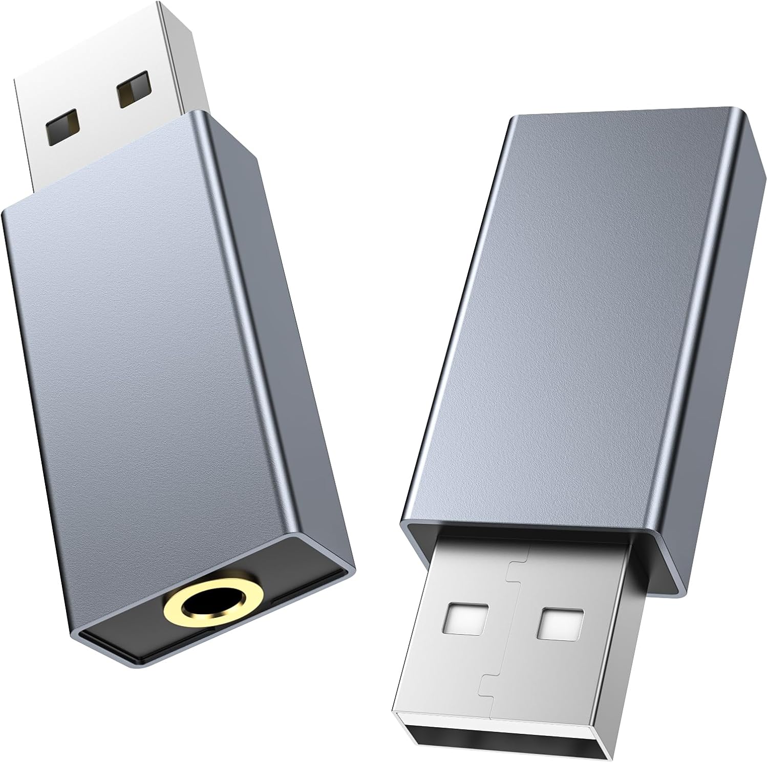 Adaptateur audio USB carte son externe stéréo pour PS4/PS5 PC Mac et casque