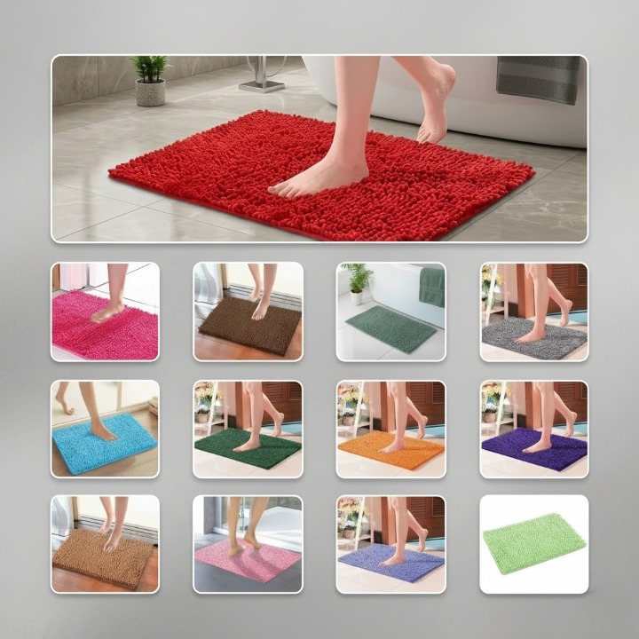 Confort Absolu Tapis de Sol Lavable et Antidérapant pour Toutes les Activités (colleur aléatoire)
