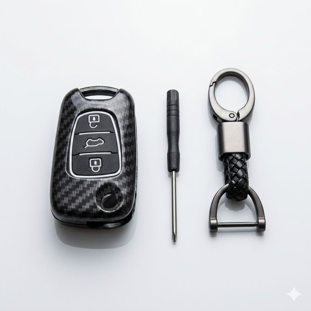 Coque de protection en silicone pour clé télécommande de voiture