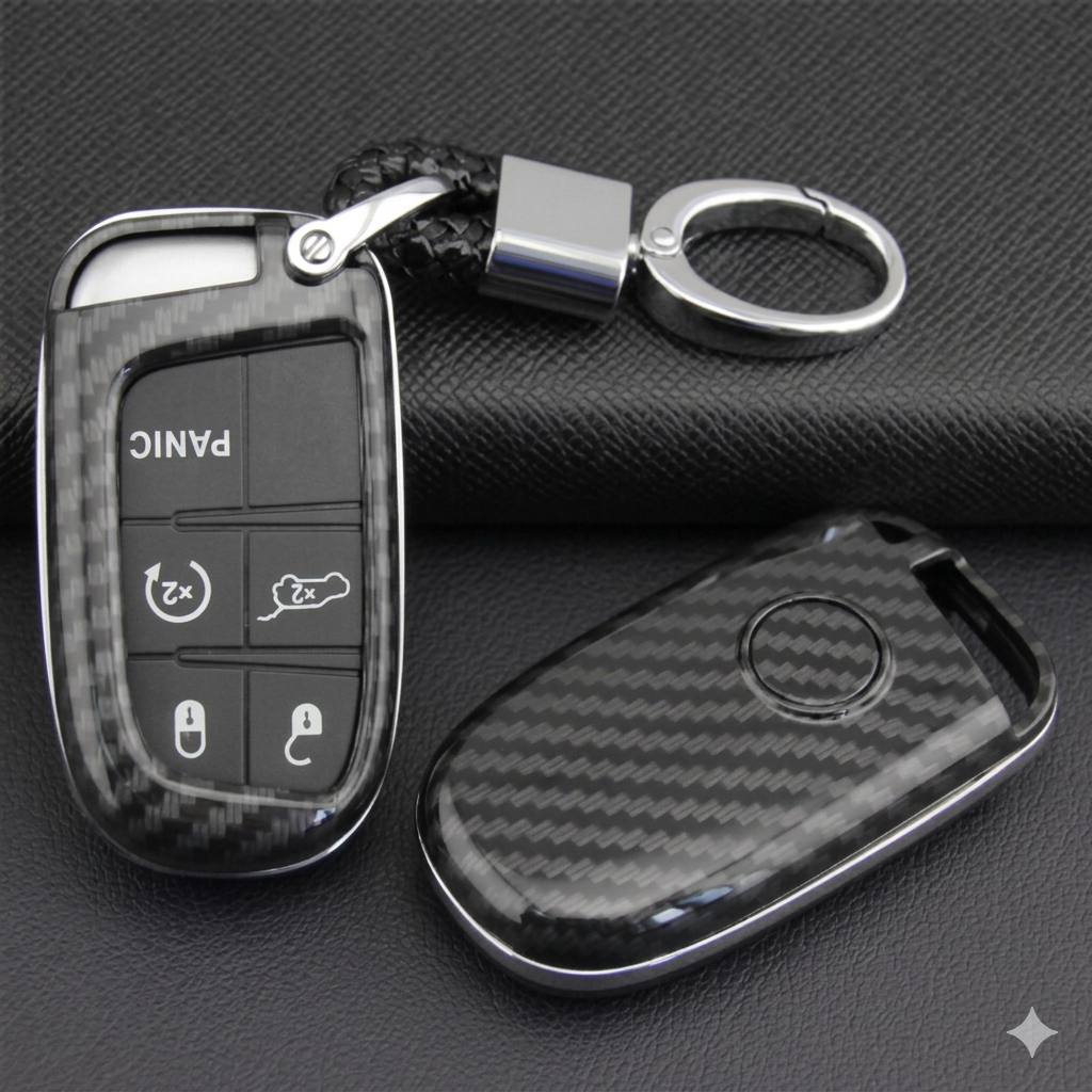 Étui de protection en TPU pour clé de voiture télécommandée compatible Jeep