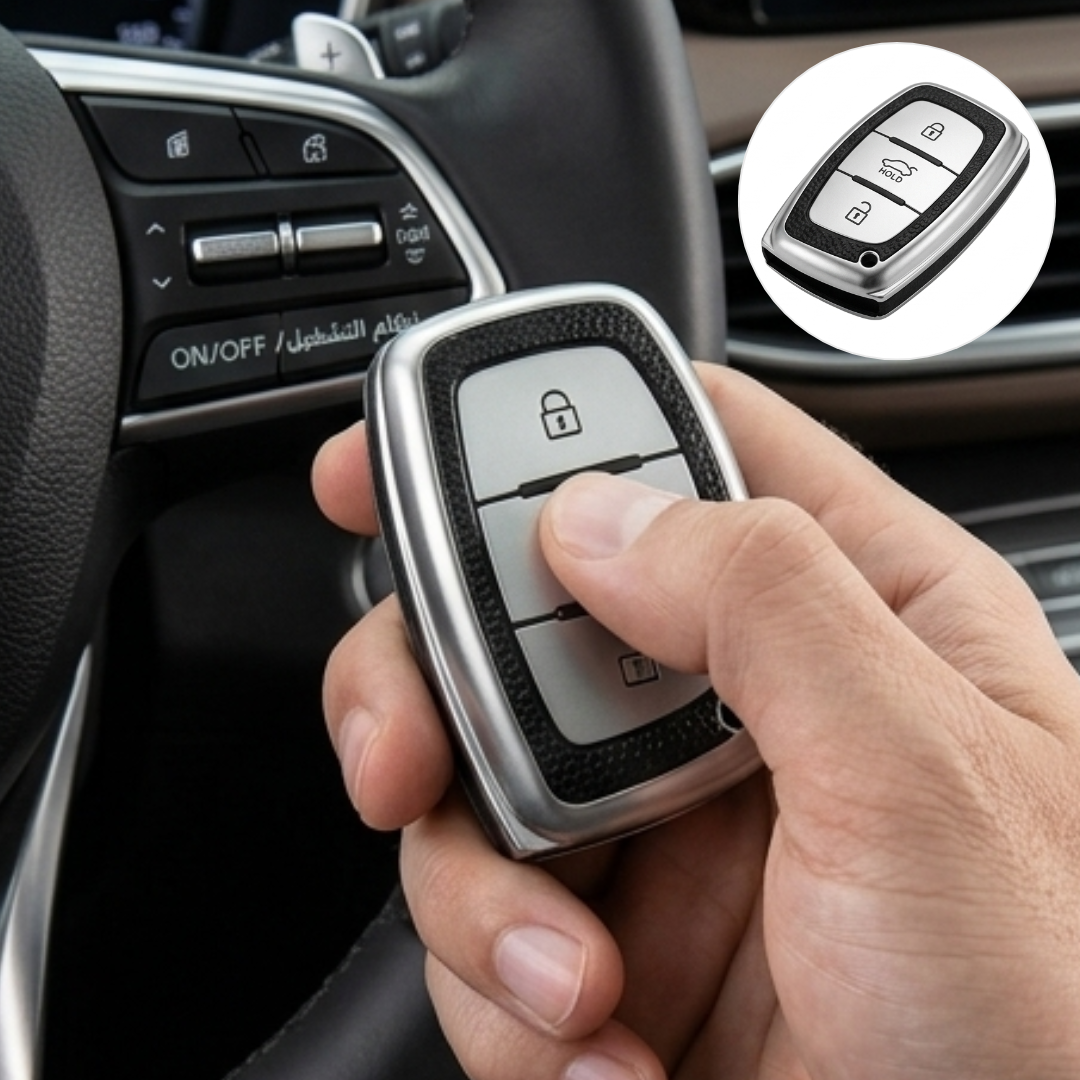 Housse de protection premium pour clé Kia / Hyundai (3 boutons)