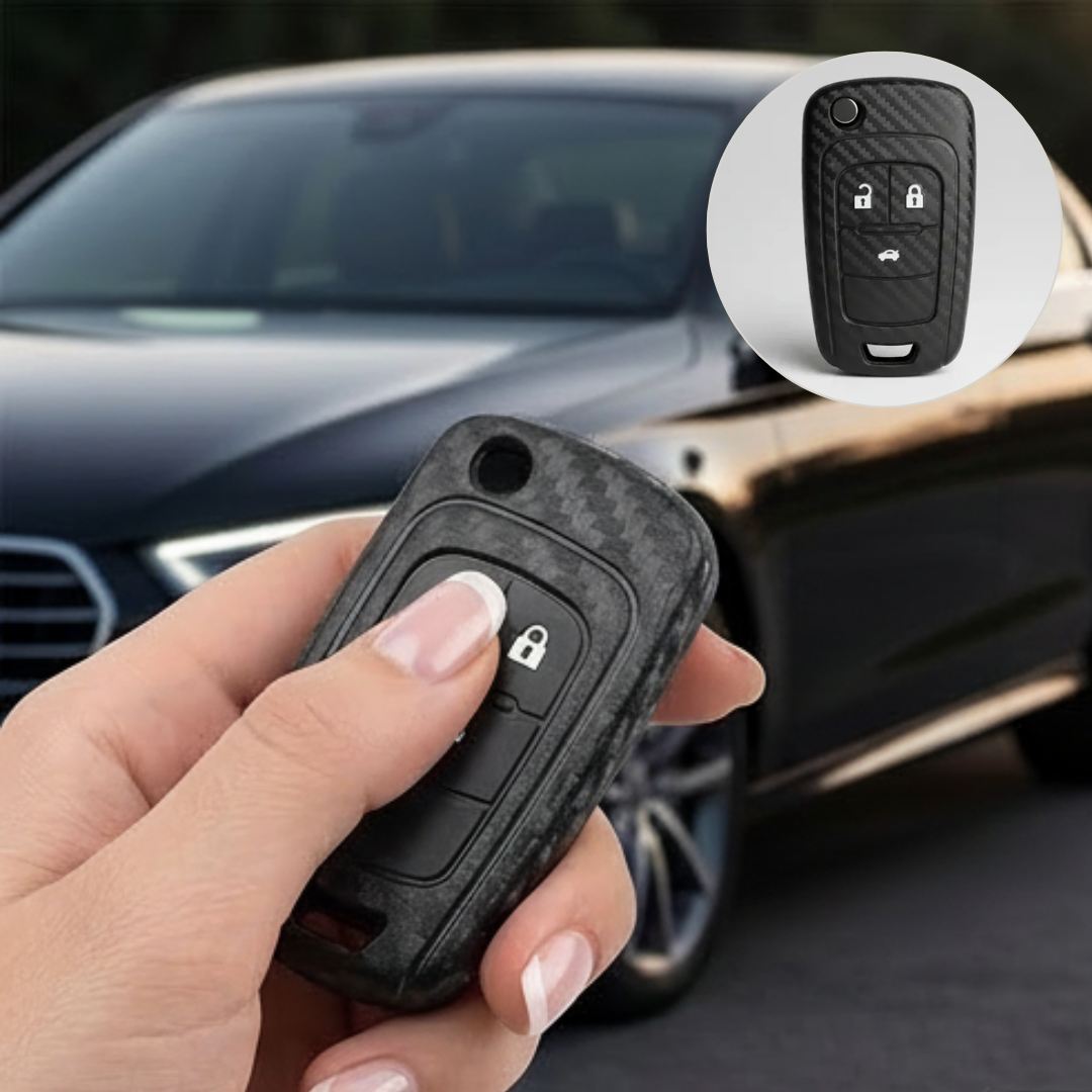 Étui de protection pour clé de voiture Vauxhall Opel Astra J Corsa E Zafira C Adam Meriva Insignia