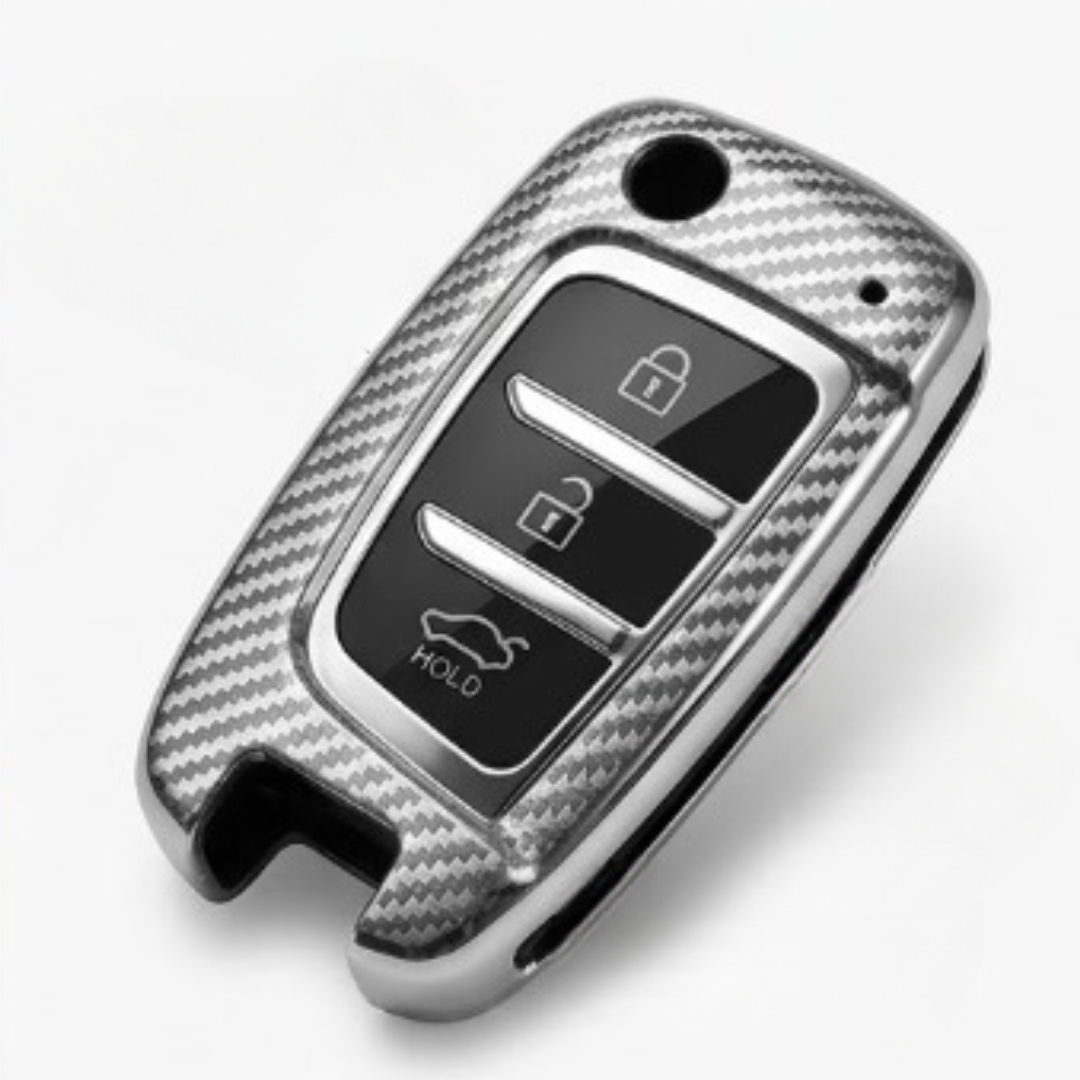 Coque de clé de voiture TPU pour Hyundai Solaris Elantra i30 i35 i40 Tucson Kona 2015-2018
