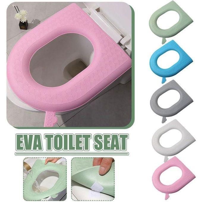 Coussin de Siège de Toilette Housse de Siège de Toilette Souple, Doux et Lavable (couleur aléatoire)