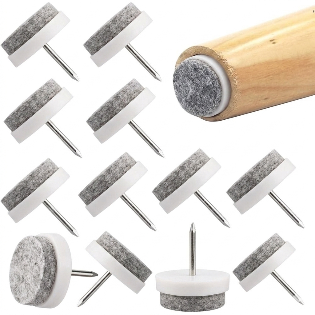 Lot de 12 protections de pieds de chaise et table pour protection du sol