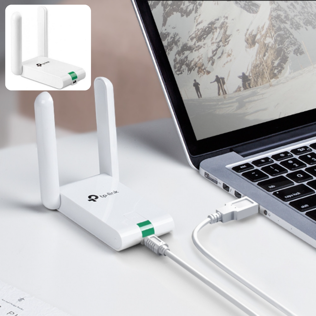 TP-Link TL-WN822N – Adaptateur réseau USB WiFi haute performance 300 Mbps