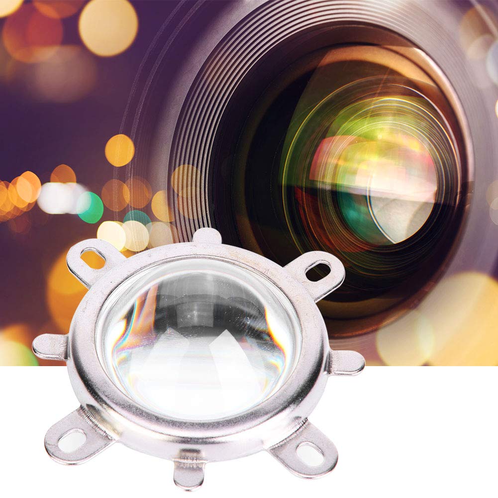 Ensemble de lentilles optiques en verre avec réflecteur et support pour projecteur LED