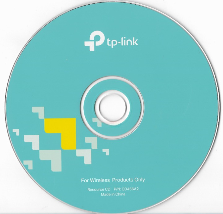 CD de ressources TP-Link pour produits réseau sans fil – Réf