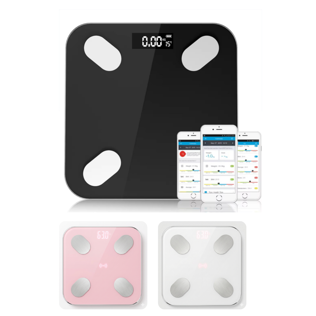 Balance connectée Bluetooth avec analyse corporelle intelligente