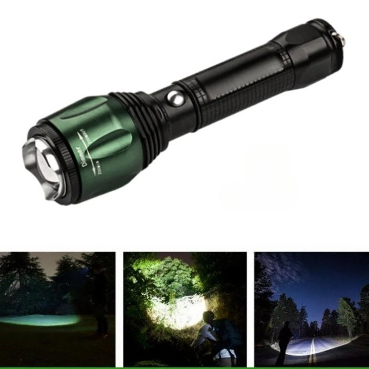 Lampe torche LED rechargeable puissante et portable