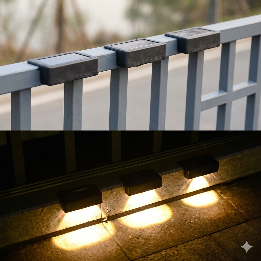 2 Lampes Solaires Imperméables d'Extérieur – Luminaire Décoratif pour Jardin et Cour