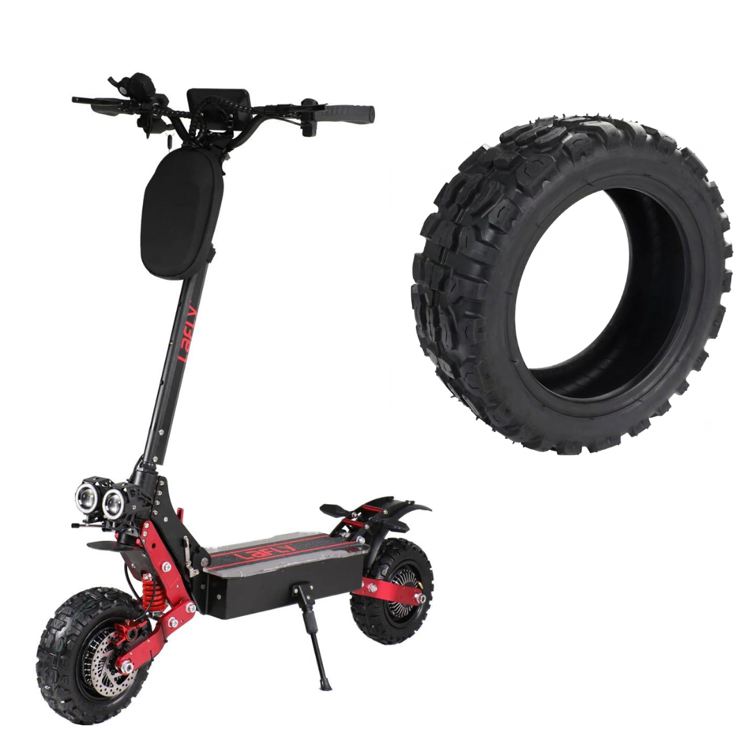 Pneu de trottinette électrique tout-terrain pour adulte – Ville, plage et montagne
