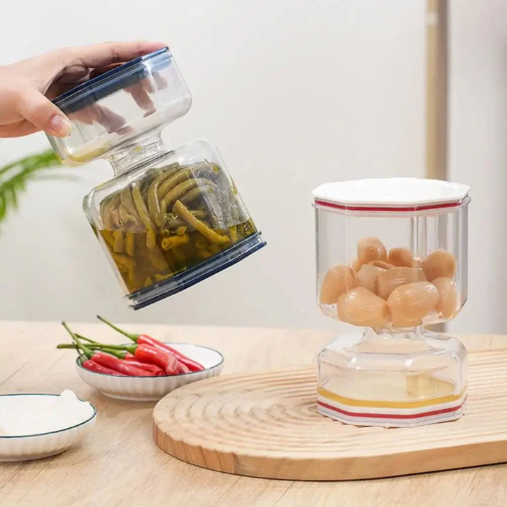 Bocal de Conservation pour Légumes Marinés – Récipient Pratique pour Conservation Alimentaire (couleur aléatoire)