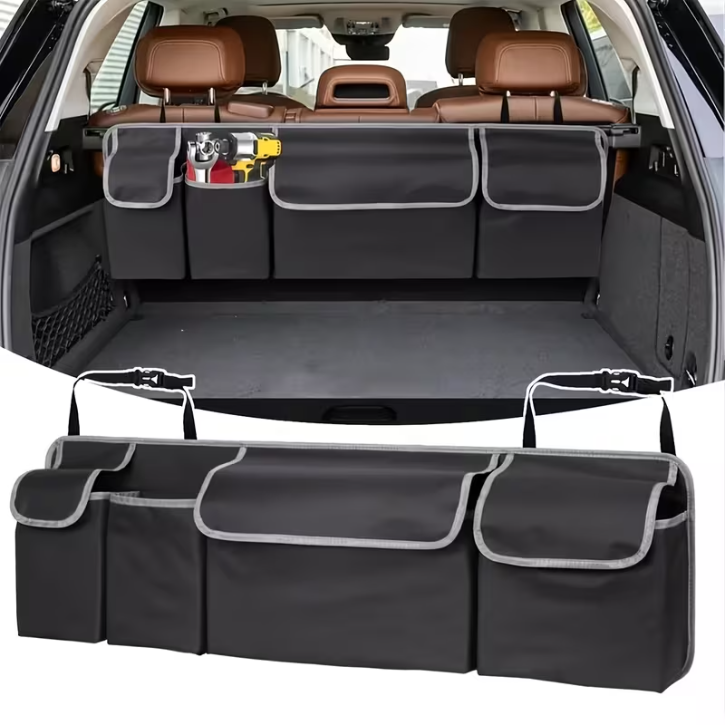 Organisateur de Coffre de Voiture – Sac de Rangement pour Siège Arrière