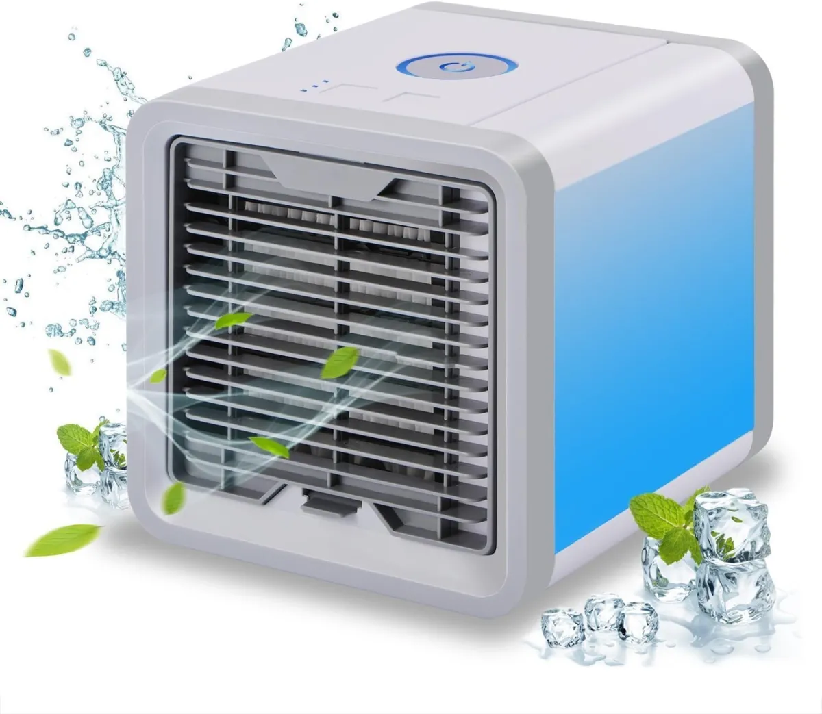 Mini Climatiseur Mobile Silencieux – Refroidisseur d'Air par Évaporation Portable
