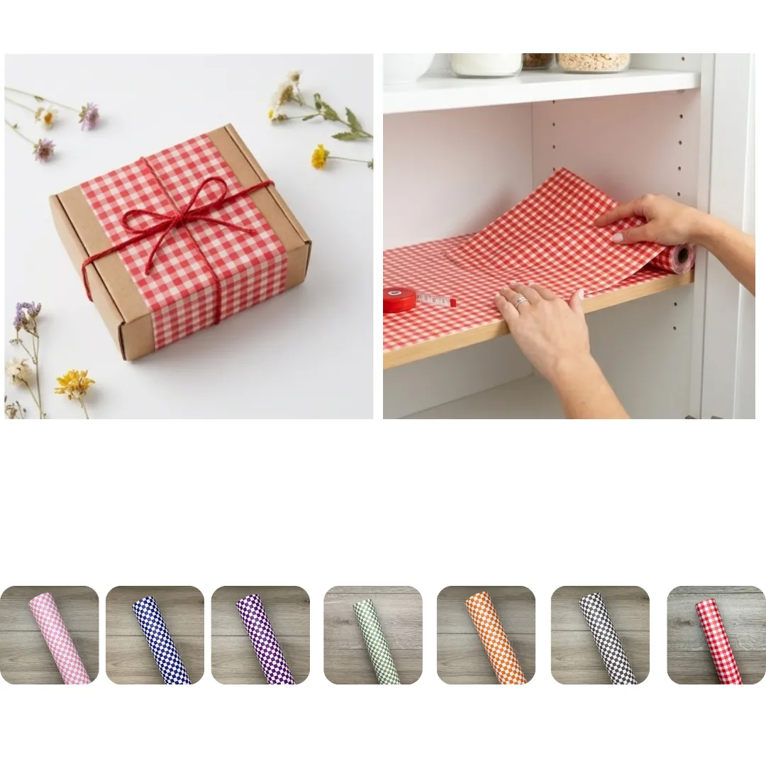 Tapis de Tiroir Antibactérien et Antidérapant – Revêtement de Protection pour Placards et Tiroirs de Cuisine (couleur aléatoie)