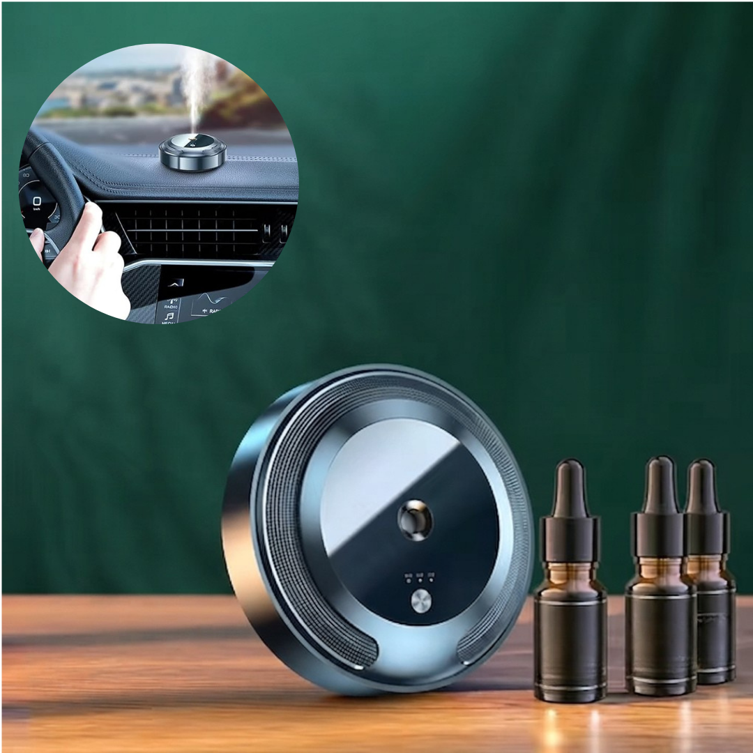 Diffuseur d’arômes rechargeable USB pour voiture avec humidification