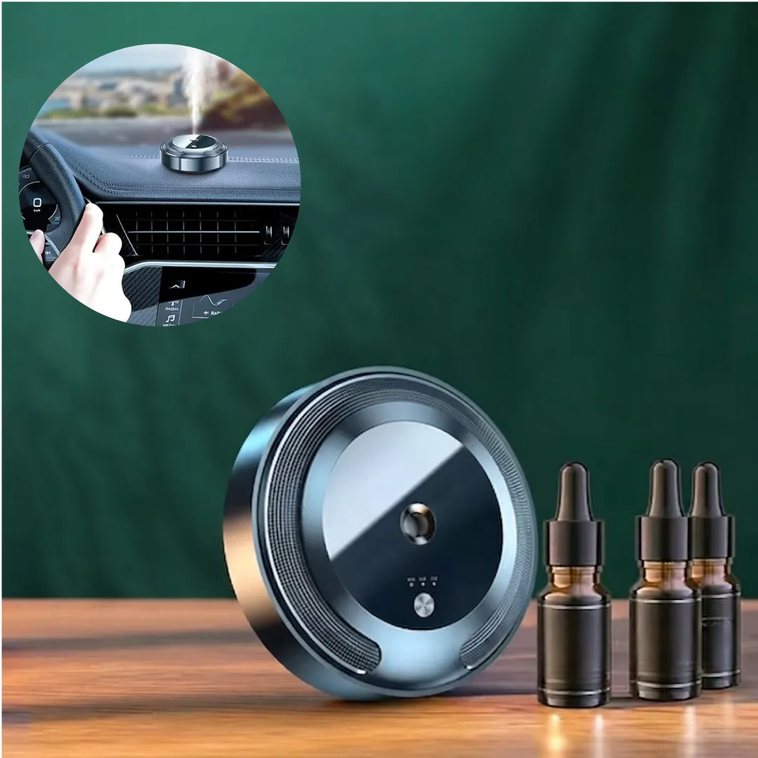 Diffuseur d’arômes rechargeable USB pour voiture avec humidification