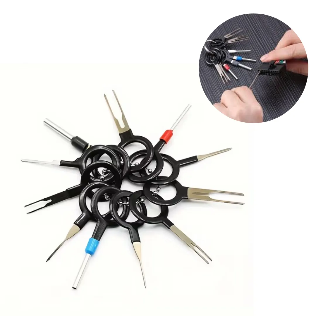 Kit de 11 outils d’extraction pour broches et connecteurs électriques