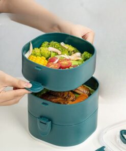 Dégustez avec Style Boîte à Lunch Élégante pour un Repas en 3 Cours