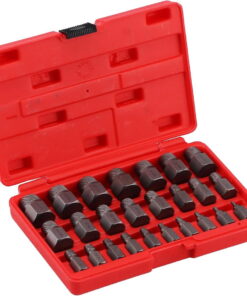 Extracteur de vis Kit d'outils à main pour bricolage domestique et usage professionnel 25 pièces